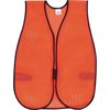 Crews General-Purpose Safety Vest, Poly Mesh, 18"x41", Orange MCSCRWV201